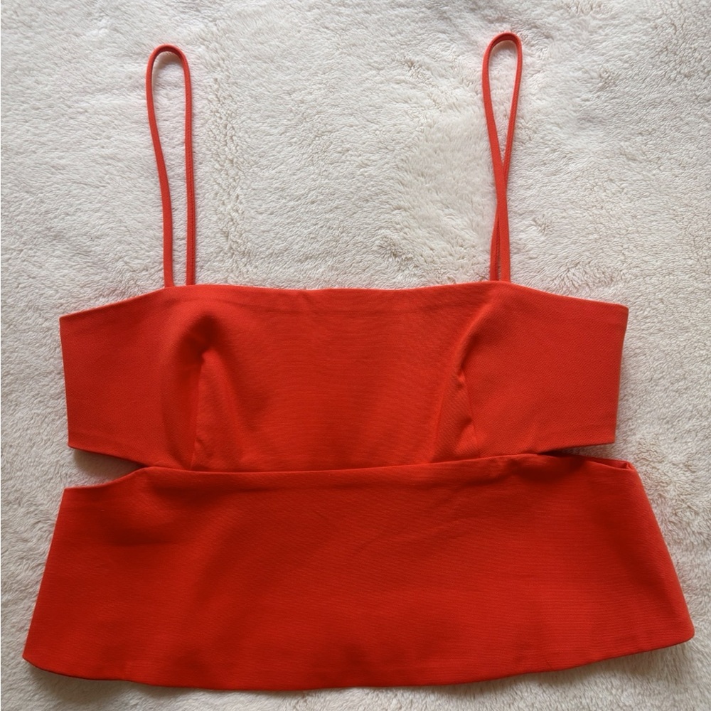 Zara Orange Tank Top